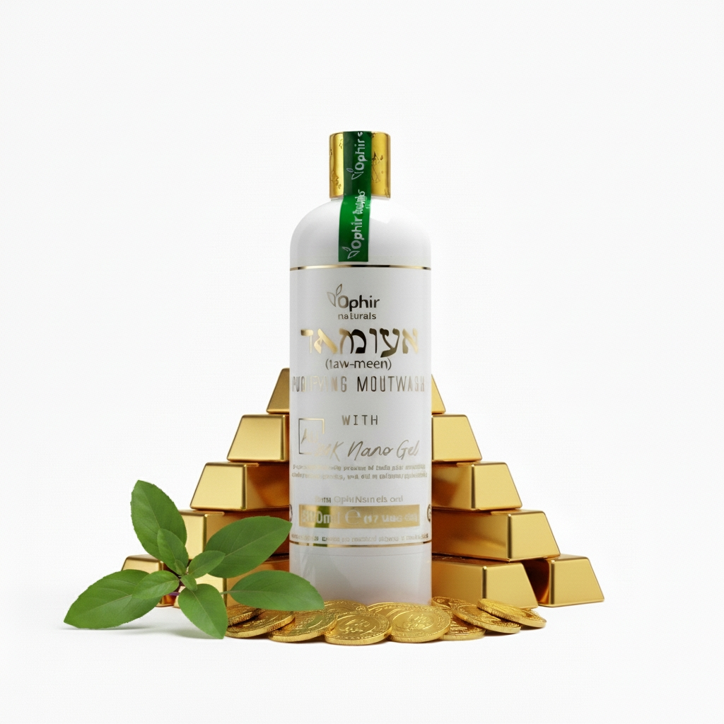 Ophir Naturals Tamiyn Mouthwash w/ 24k Nano Gold