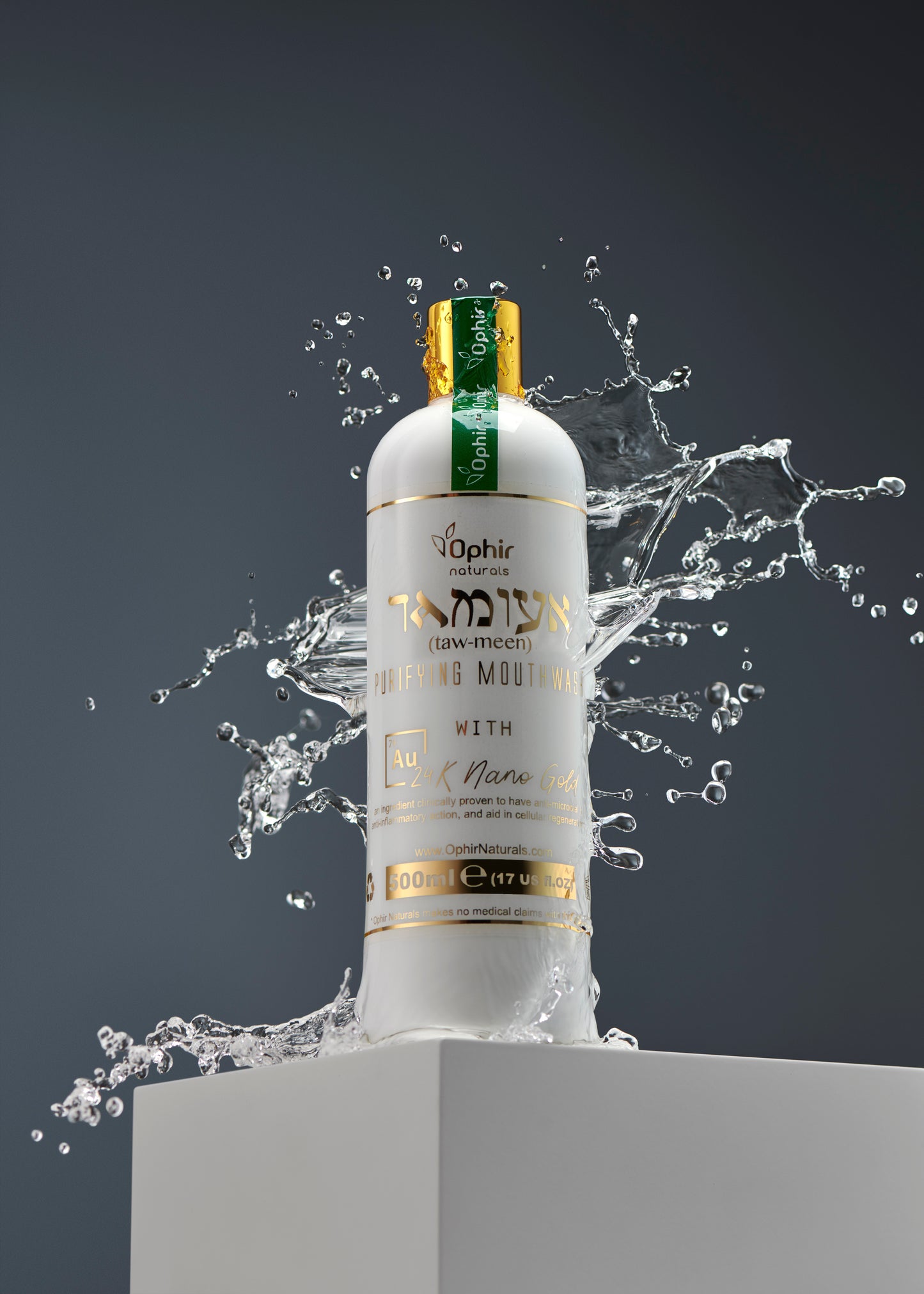 Ophir Naturals Tamiyn Mouthwash w/ 24k Nano Gold