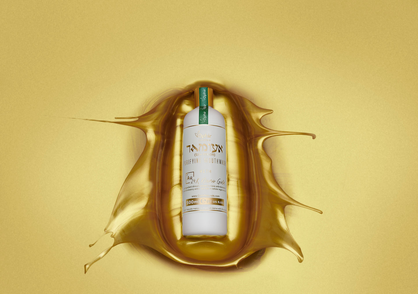 Ophir Naturals Tamiyn Mouthwash w/ 24k Nano Gold